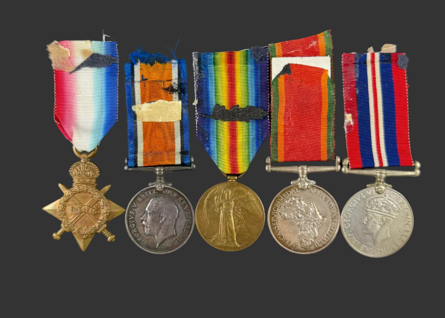 British – South Africa – WWI and WWII Medal Group – Officer – Order of the British Empire – Turner