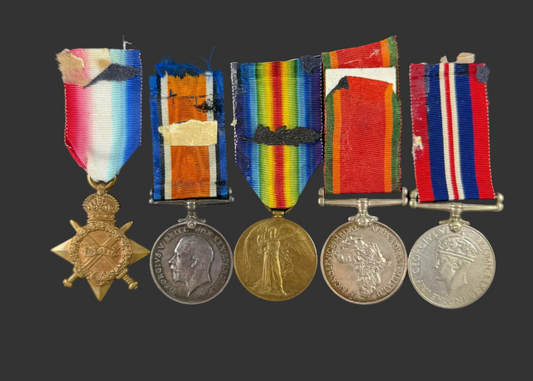 British – South Africa – WWI and WWII Medal Group – Officer – Order of the British Empire – Turner