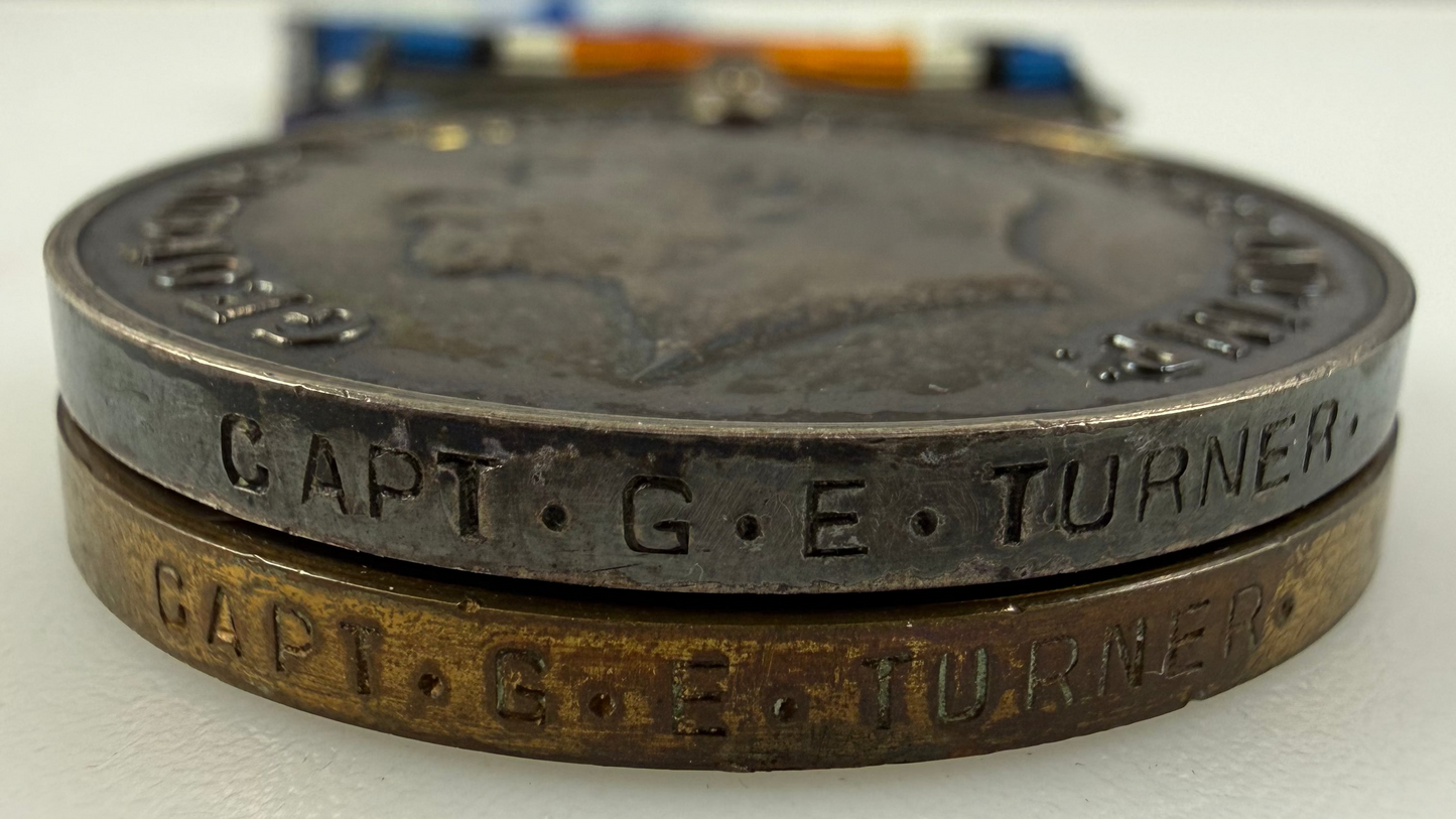 British – South Africa – WWI and WWII Medal Group – Officer – Order of the British Empire – Turner