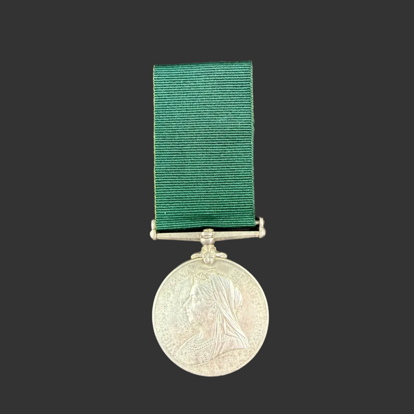Canadian – Victorian – Colonial Auxiliary Forces Long Service Medal – Officer - 77th Regiment (Wentworth) (Wentworth)– Aikens