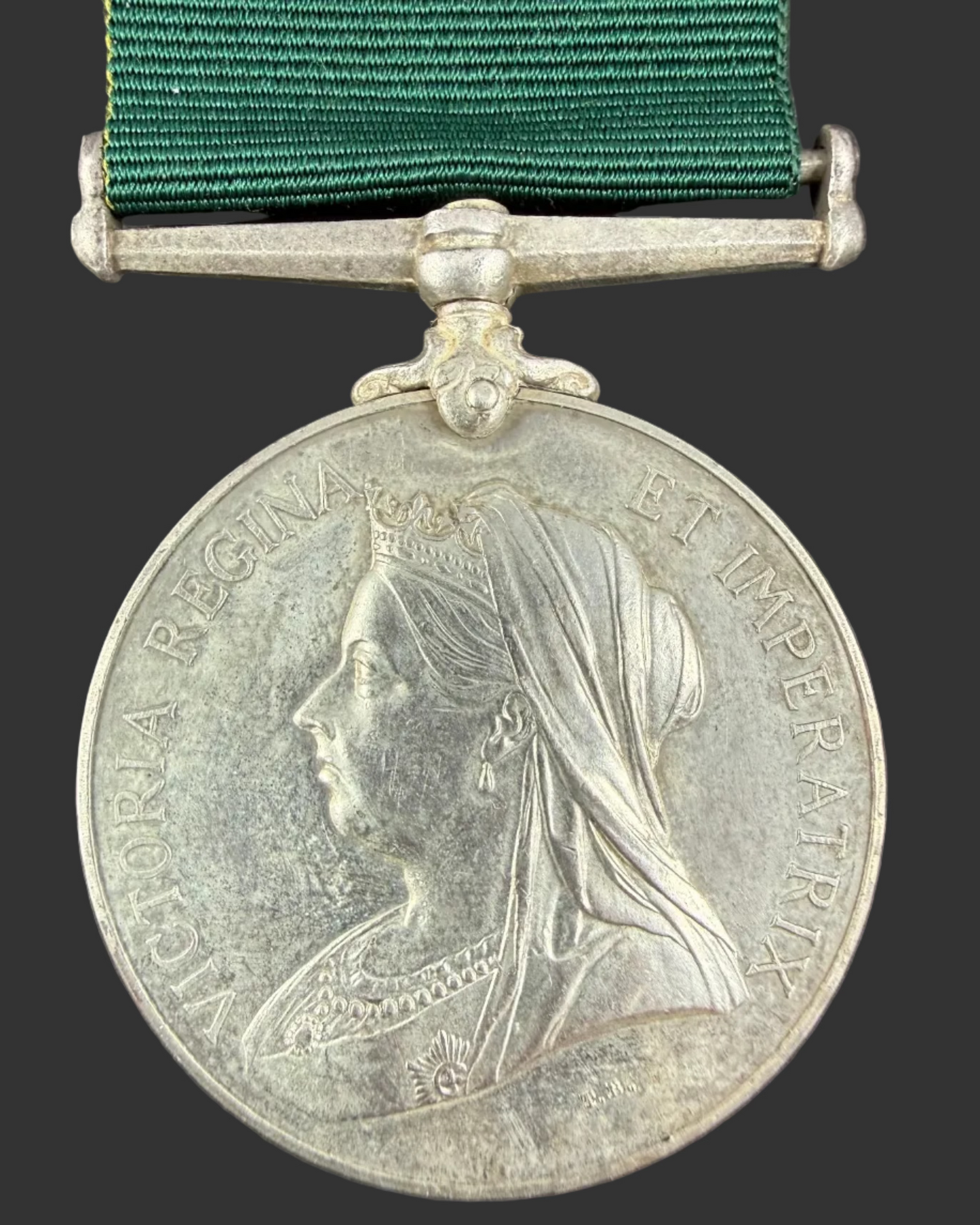 Canadian – Victorian – Colonial Auxiliary Forces Long Service Medal – Officer - 77th Regiment (Wentworth) (Wentworth)– Aikens