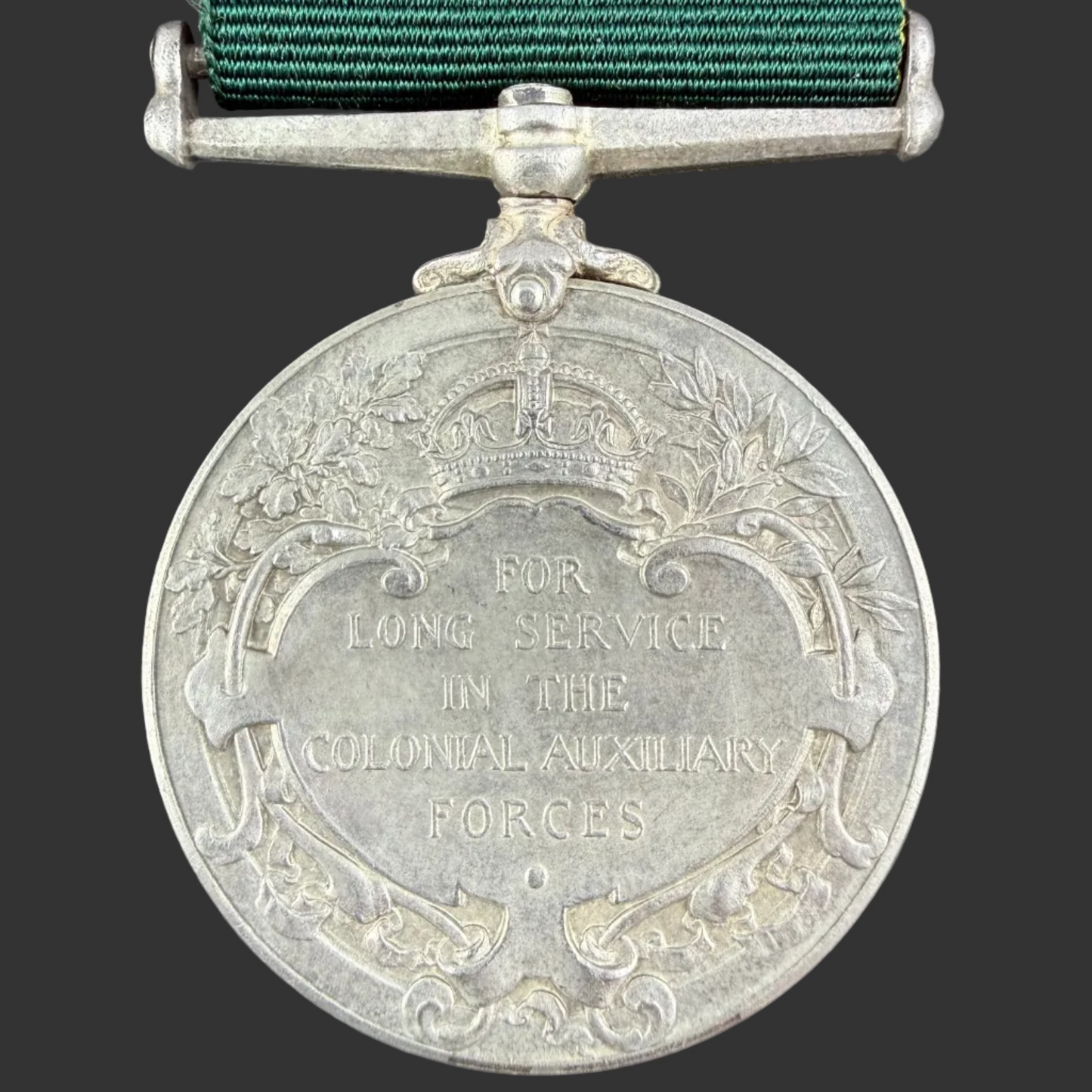 Canadian – Victorian – Colonial Auxiliary Forces Long Service Medal – Officer - 77th Regiment (Wentworth) (Wentworth)– Aikens