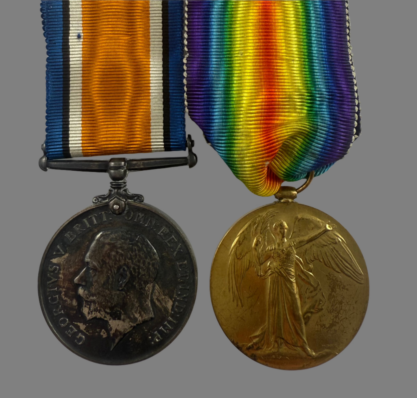 WWI Medal Pair to Canadian Officer - Major R. B. Jennings