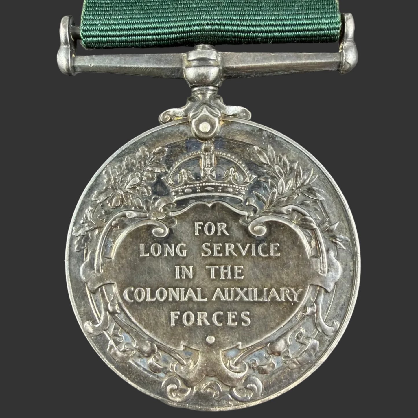 Canadian – Pre-WWI  – Colonial Auxiliary Forces Long Service Medal – 77th Regiment (Wentworth)– Moore