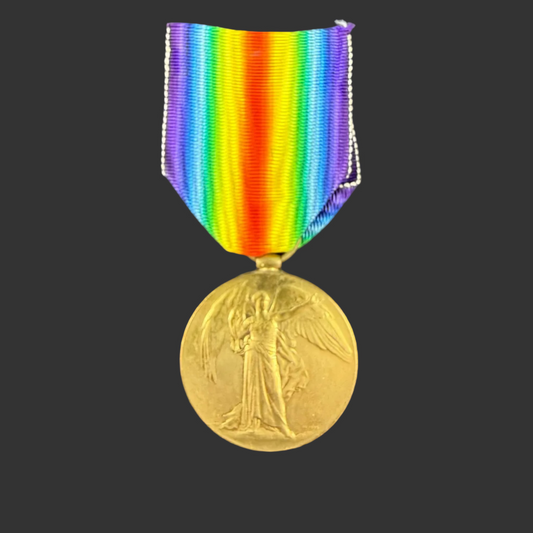 Canadian – WWI – Victory Medal – 4th Canadian Mounted Rifles – Wounded – Park