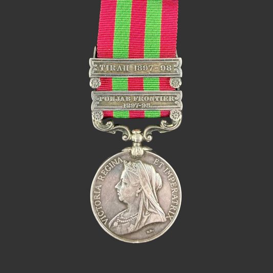 British - Pre-WWI - India General Service Medal - Oxfordshire Light Infantry - Heady