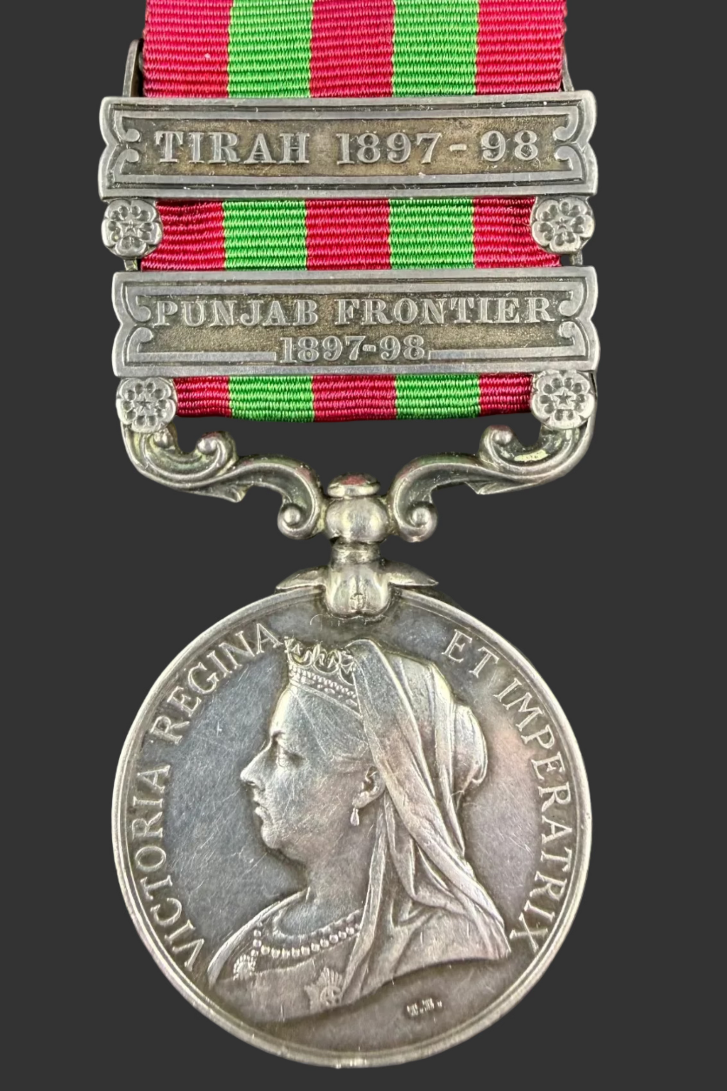 British - Pre-WWI - India General Service Medal - Oxfordshire Light Infantry - Heady