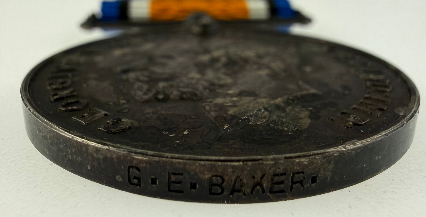 Canadian – WWI – British War Medal – Nurse – Harvard Medical Unit / CAMC – Baker