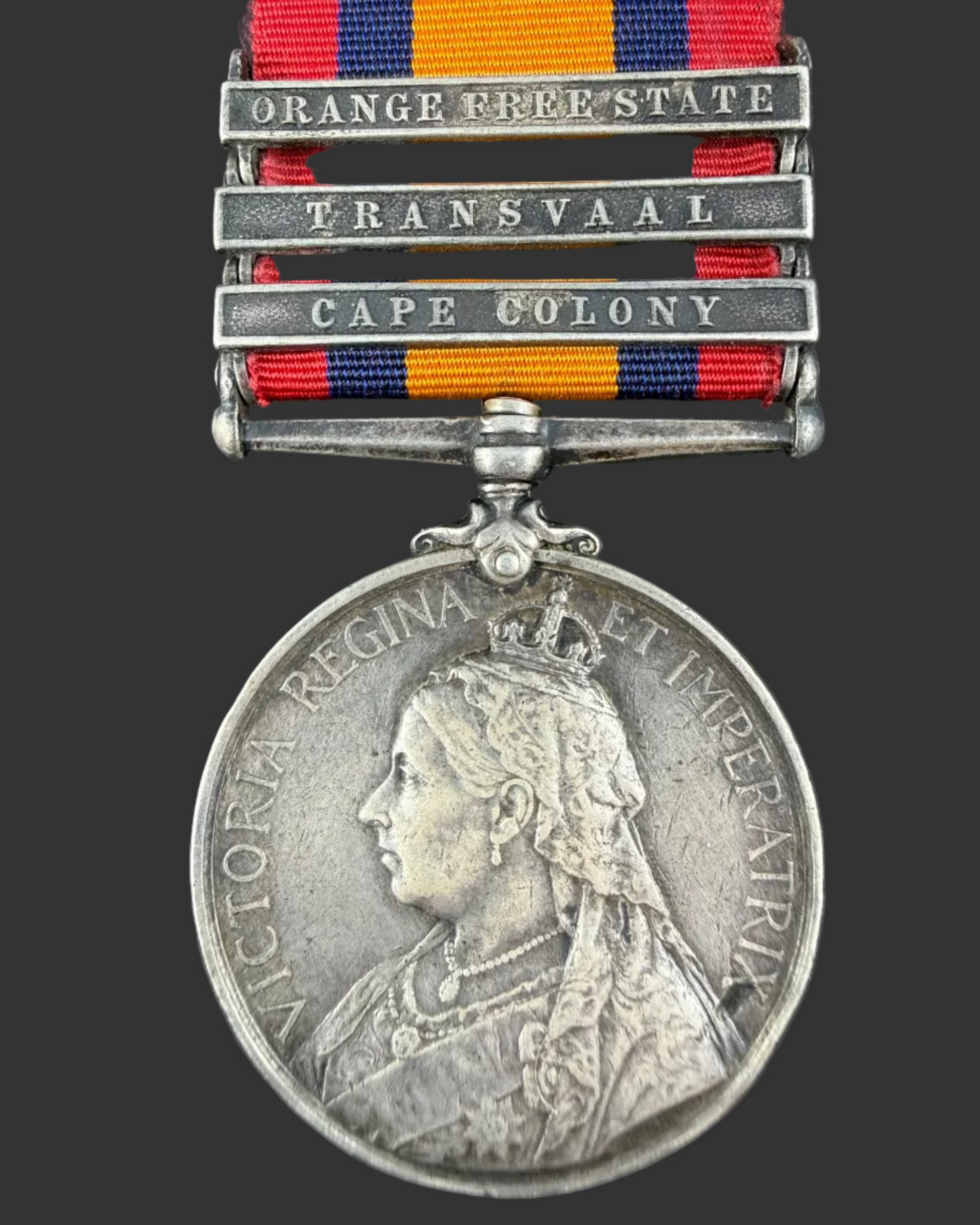 British - Pre-WWI - Queen’s South Africa Medal - Munster Fusiliers - Dea