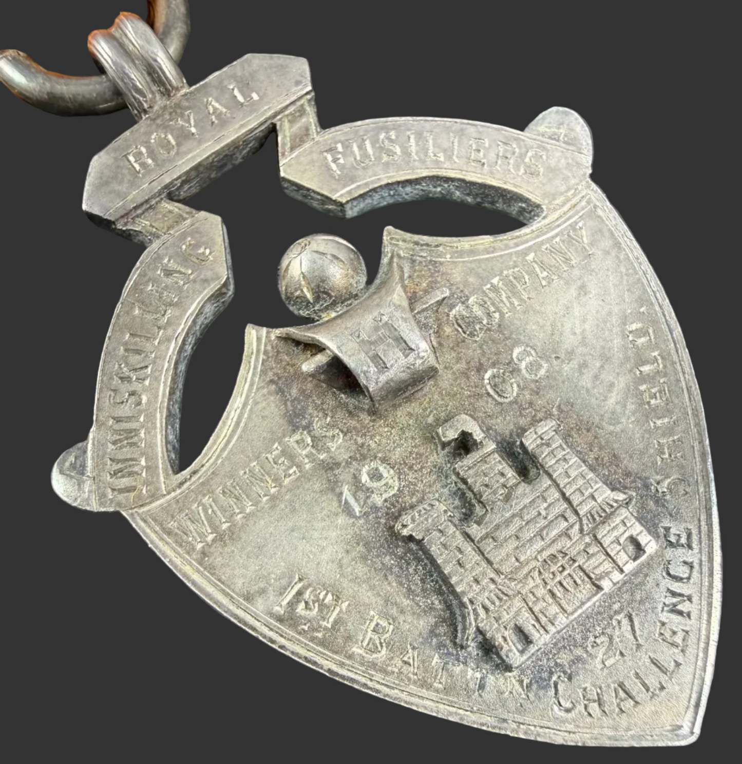 British – Pre-WWI – Royal Inniskilling Fusiliers – Regimental Medal – Bond