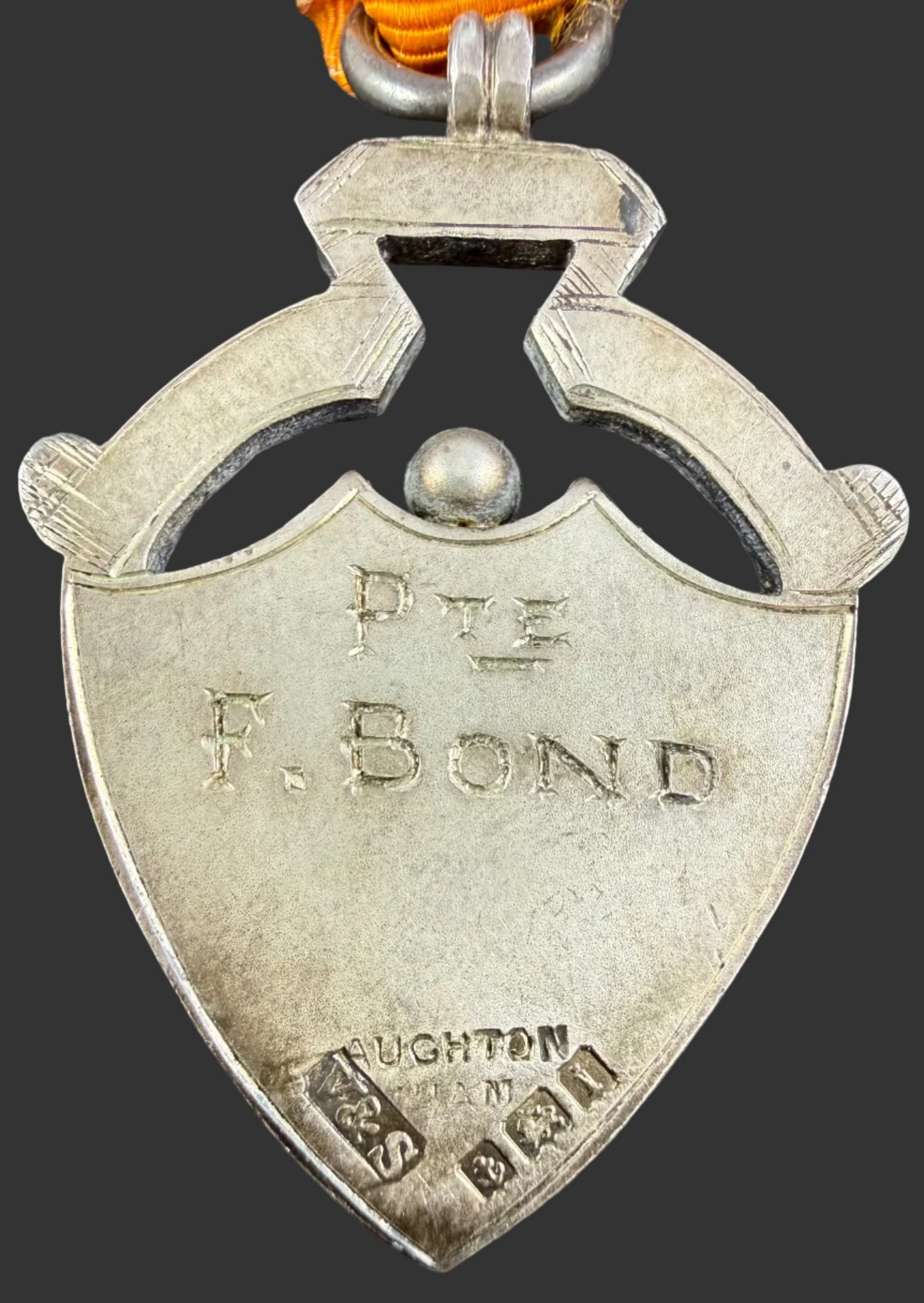 British – Pre-WWI – Royal Inniskilling Fusiliers – Regimental Medal – Bond