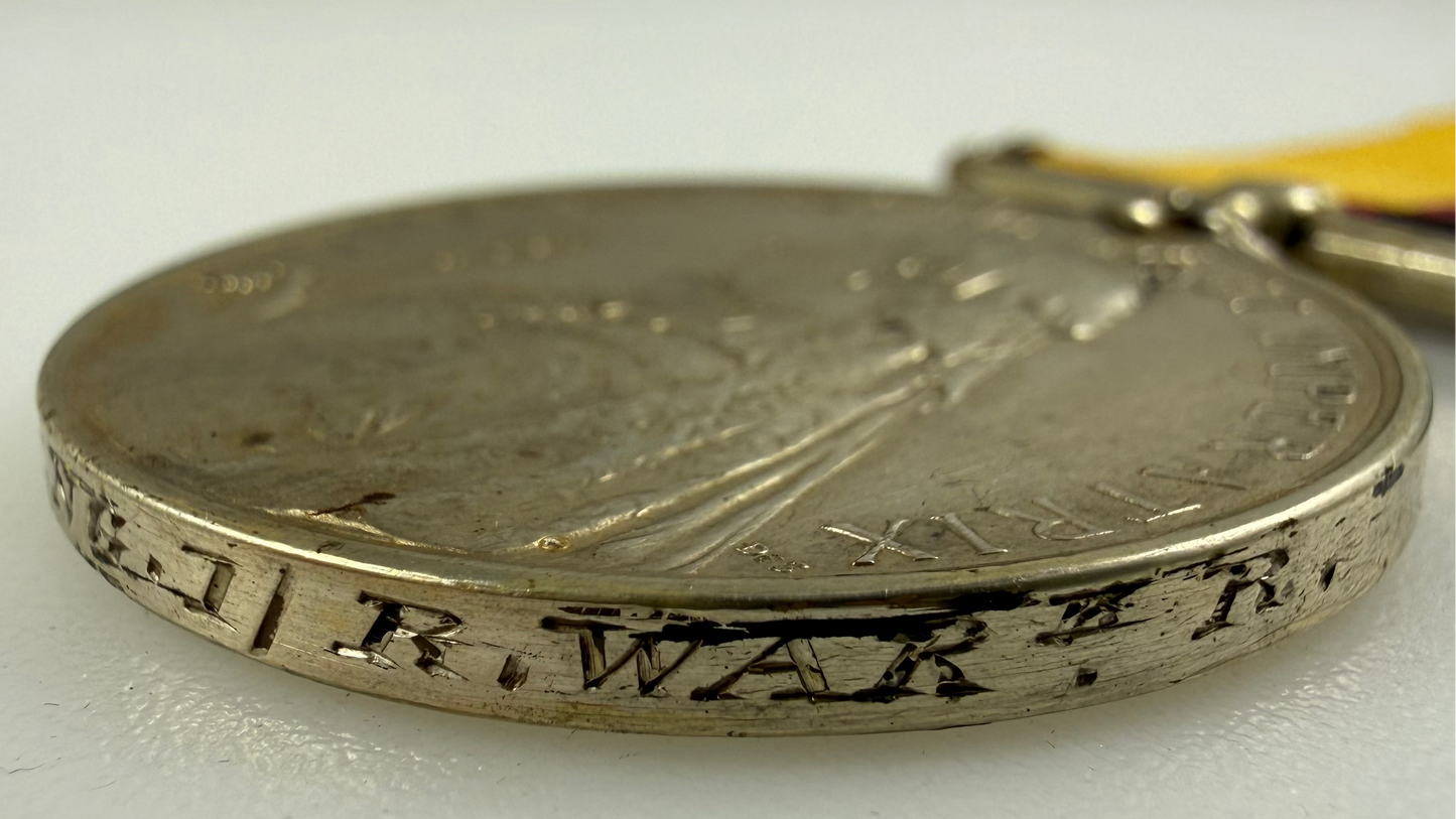 British - Pre-WWI - Queen’s Sudan Medal - Warwickshire Regiment - King