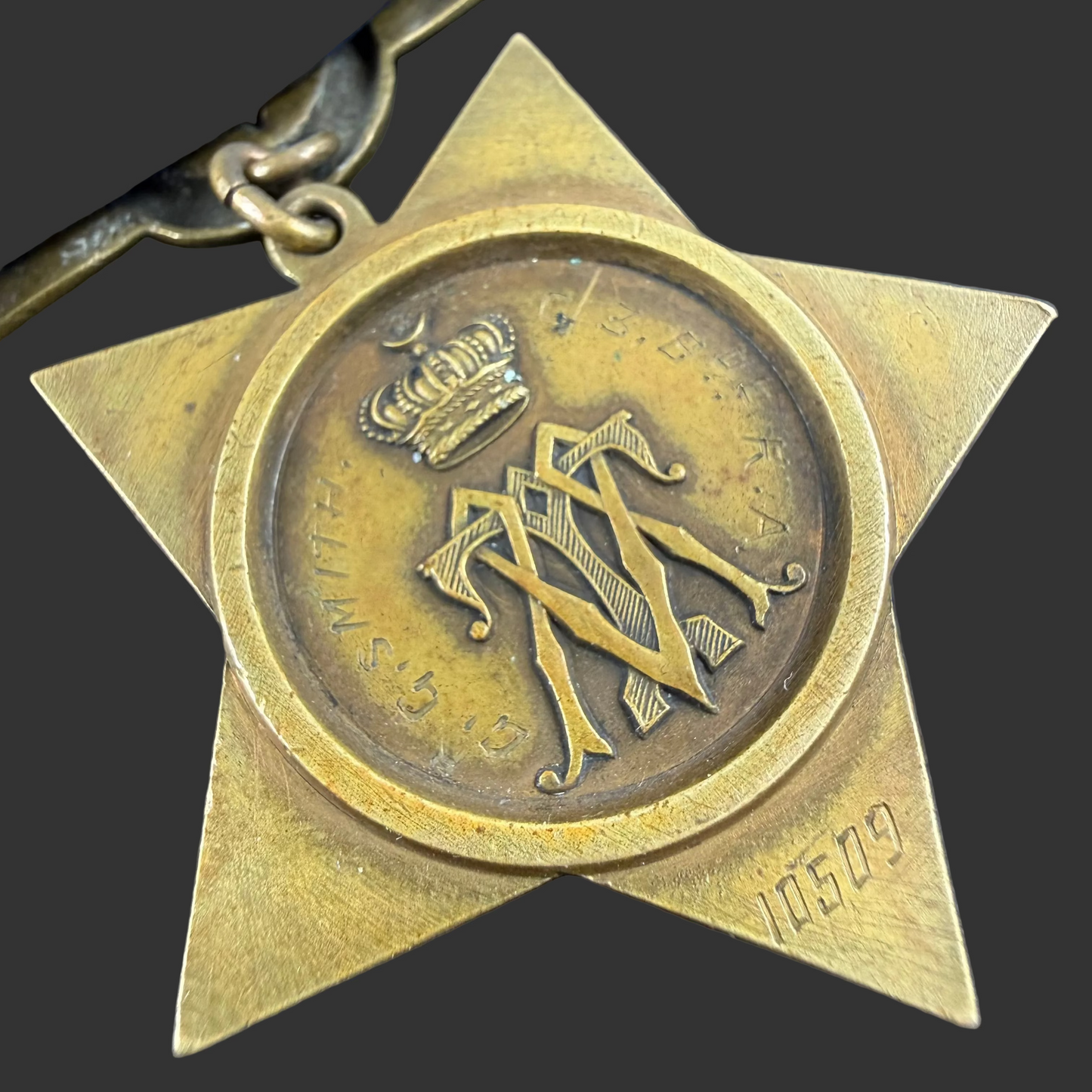 British - Pre-WWI - Khedive's Star - Royal Artillery - Smith