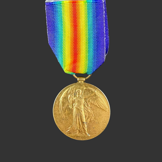 Canadian – WWI – Victory Medal – 43rd Canadian Infantry Battalion – Wounded Vimy 1917 – Andrews