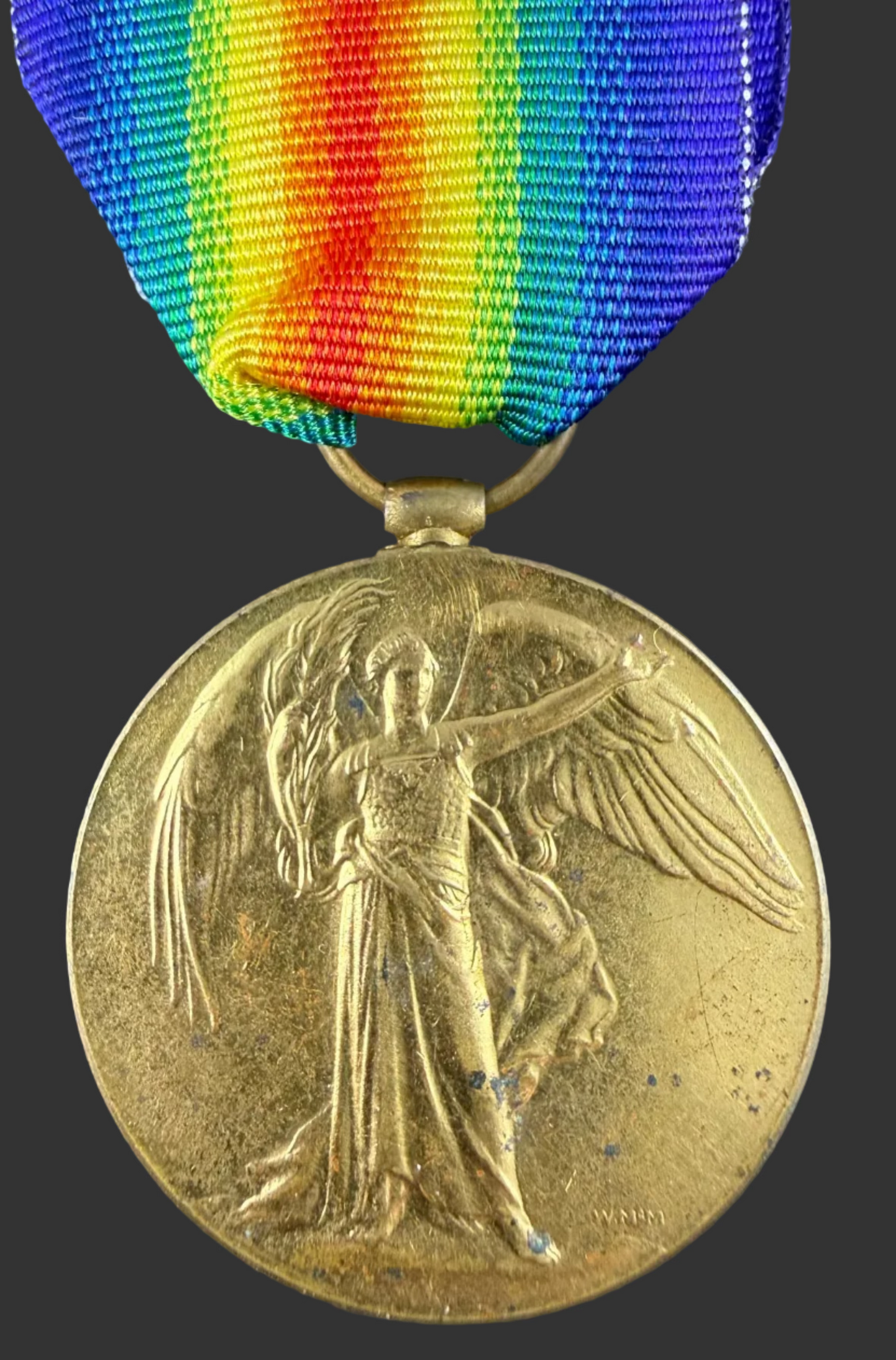 Canadian – WWI – Victory Medal – 43rd Canadian Infantry Battalion – Wounded Vimy 1917 – Andrews