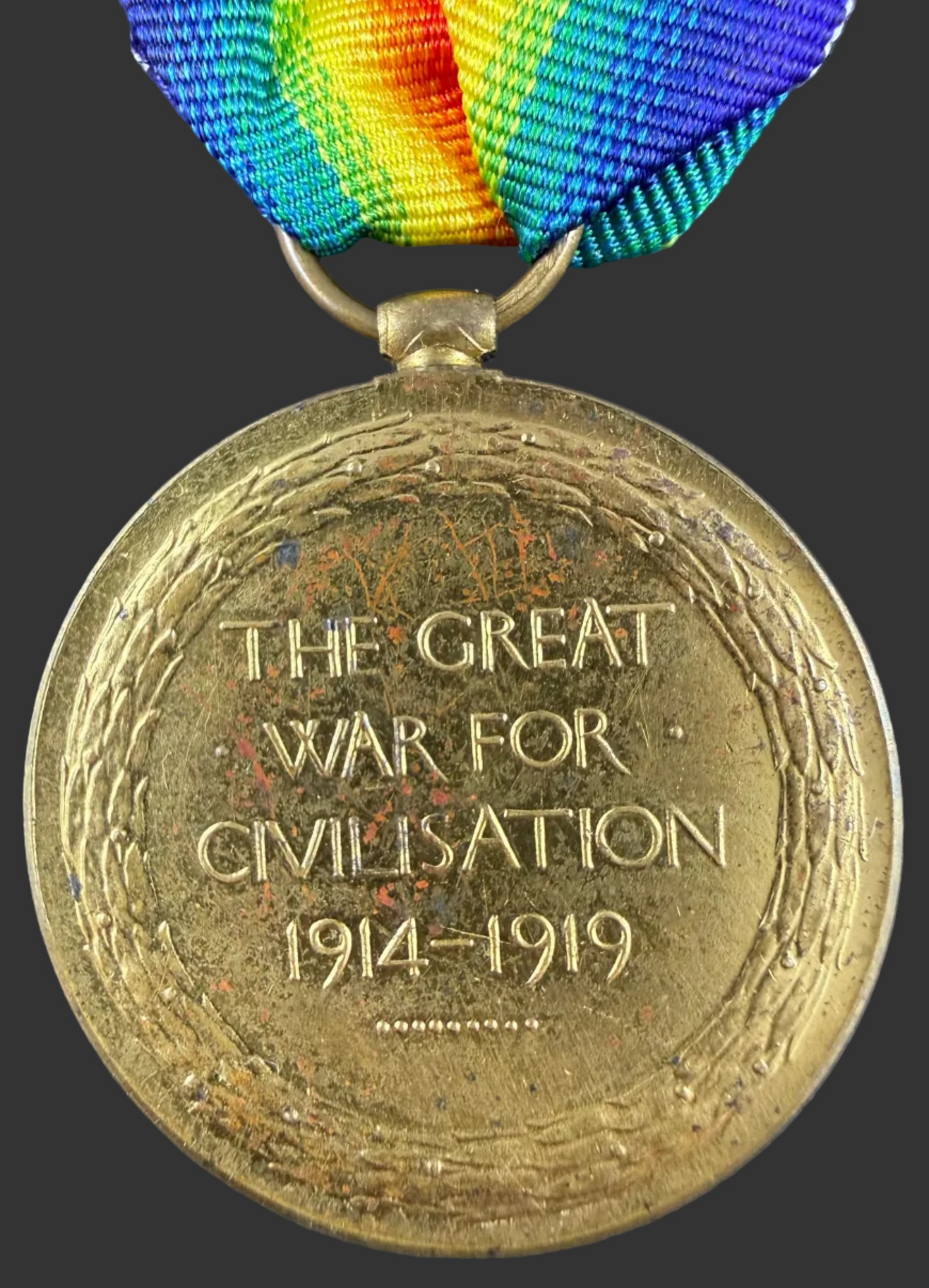 Canadian – WWI – Victory Medal – 43rd Canadian Infantry Battalion – Wounded Vimy 1917 – Andrews