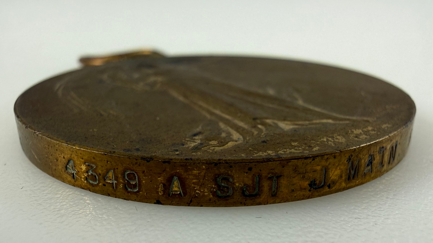 British – WWI – Victory Medal – Royal Army Medical Corps – Main