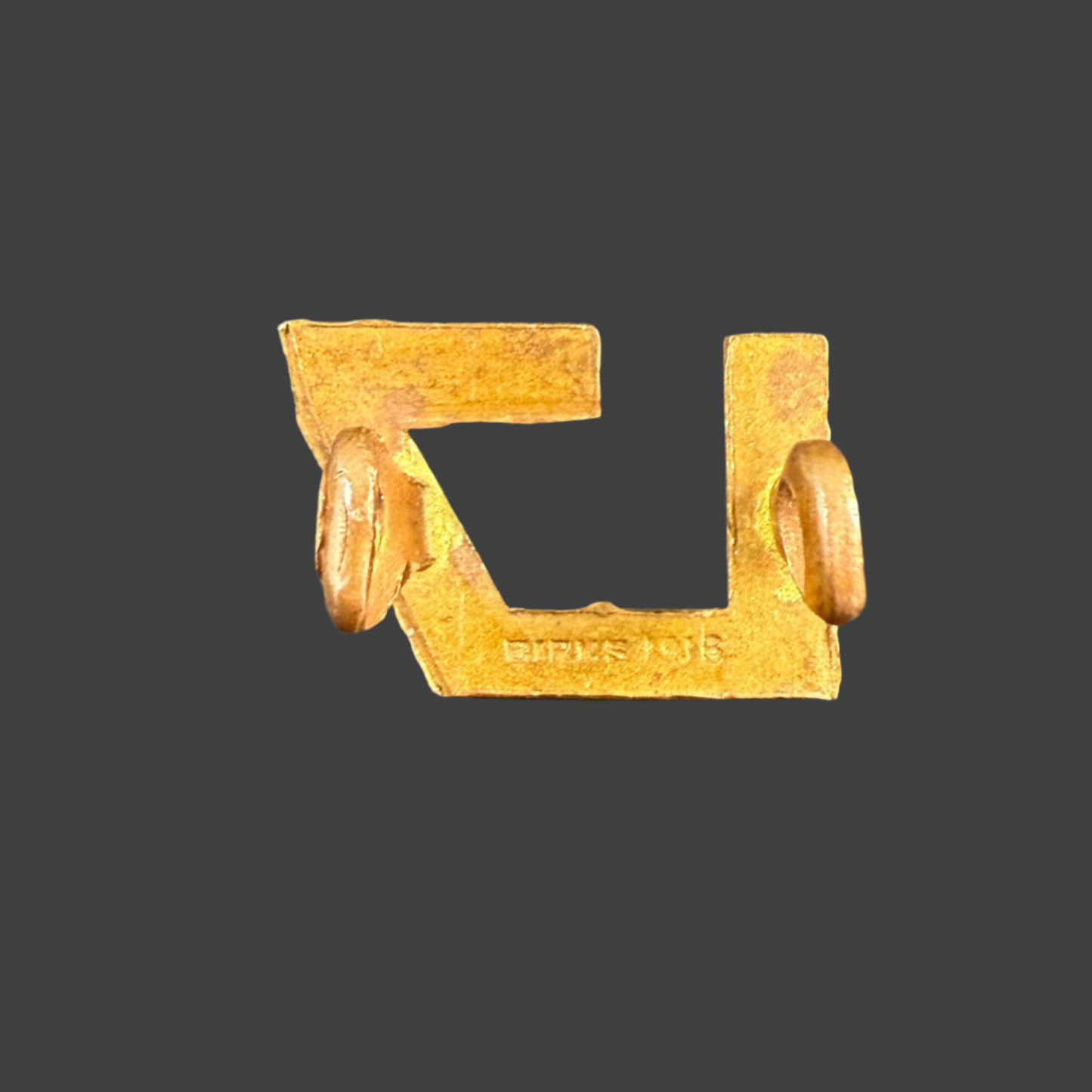 WWI - CEF Shoulder Numeral - 17th Canadian Infantry Battalion (Nova Scotia Highlanders)