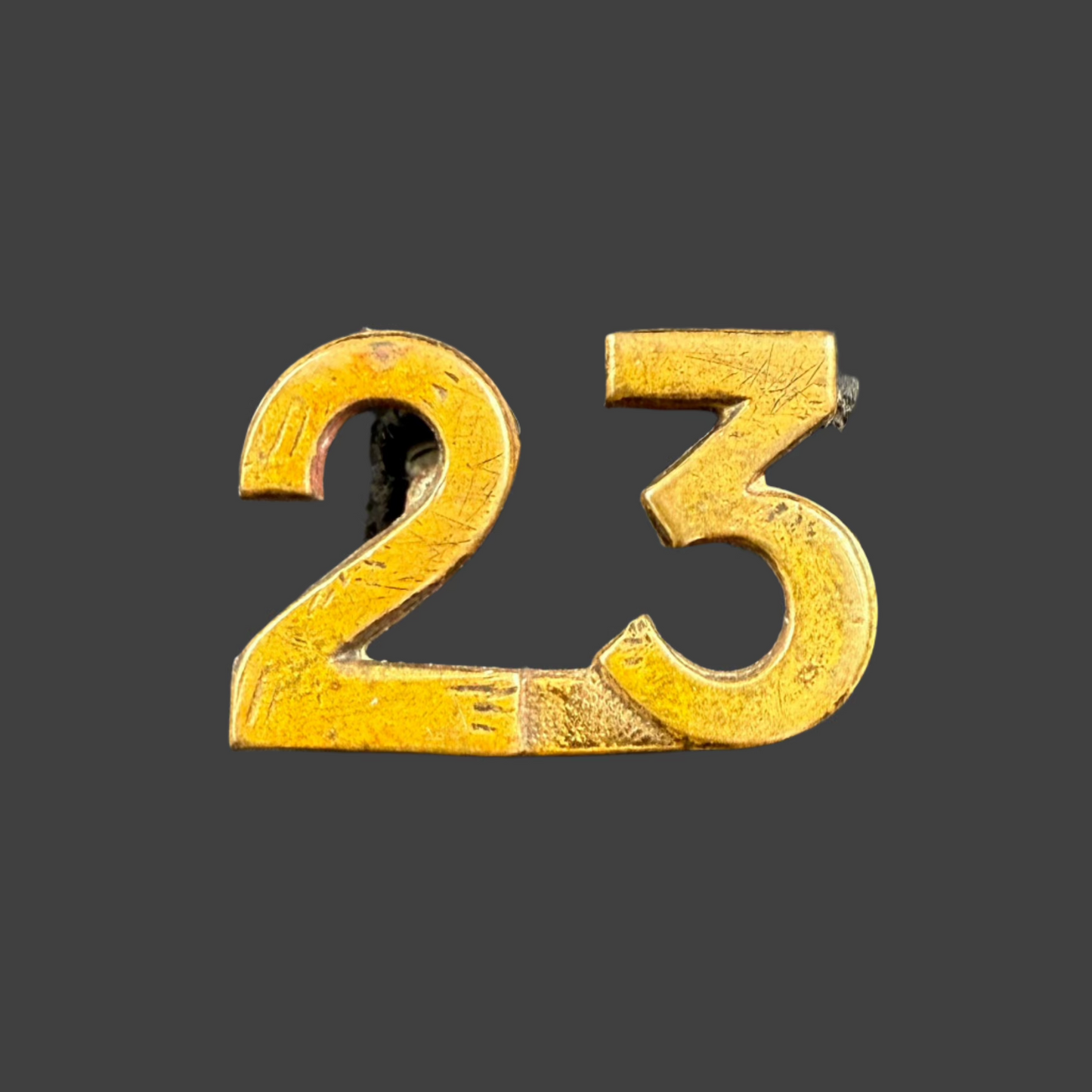 WWI - CEF Shoulder Numeral - 23rd Canadian Infantry Battalion (Montreal Battalion)