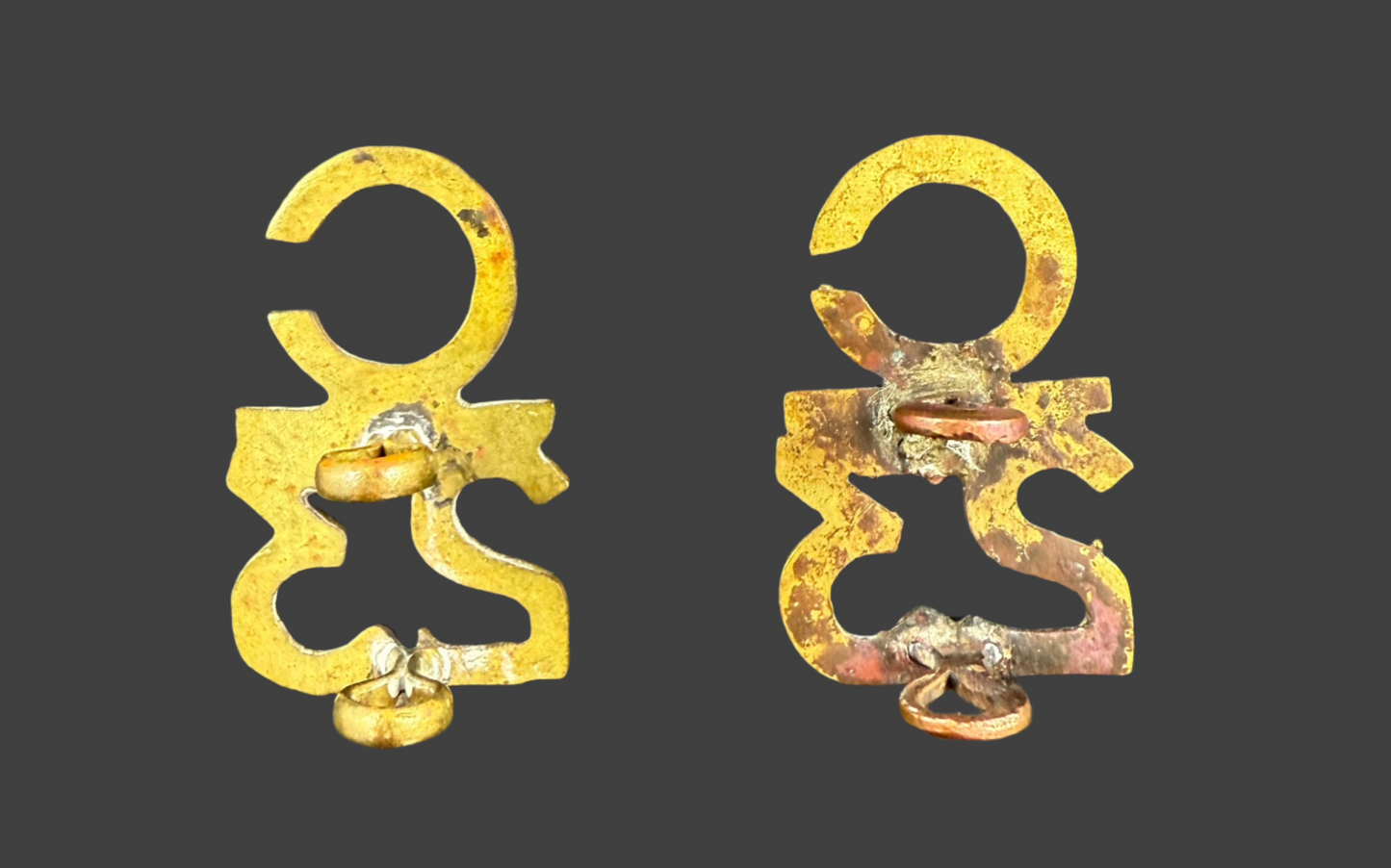 WWI - CEF C/23 Collar Badge Pair - 23rd Canadian Infantry Battalion (Montreal Battalion)