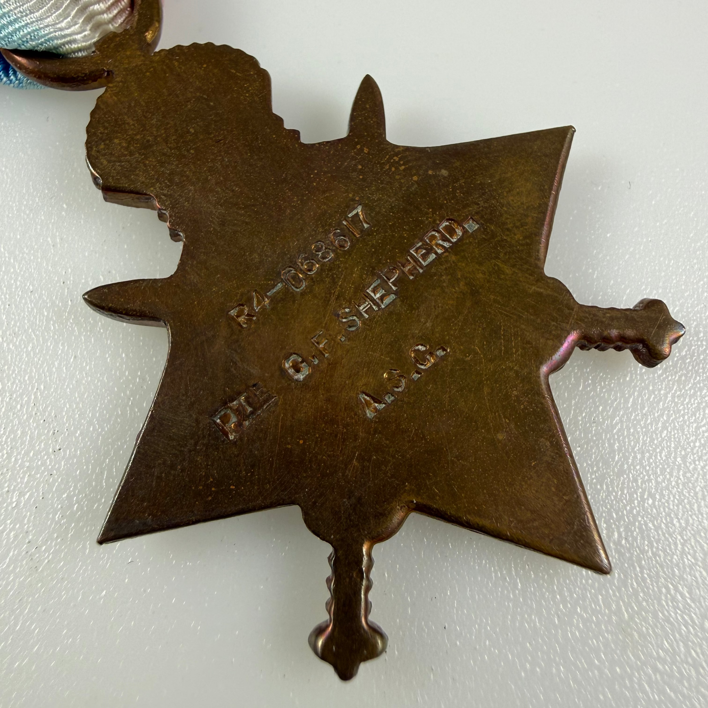 British – Victorian and WWI Medal Group – 14th (King's) Hussars – Wounded Boer War – Shepherd