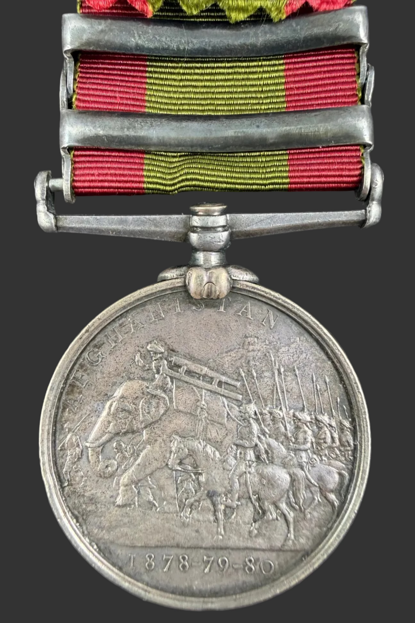 British – Victorian – Afghanistan 1878-80 Medal – 67th (South Hampshire) Regiment - Vokes