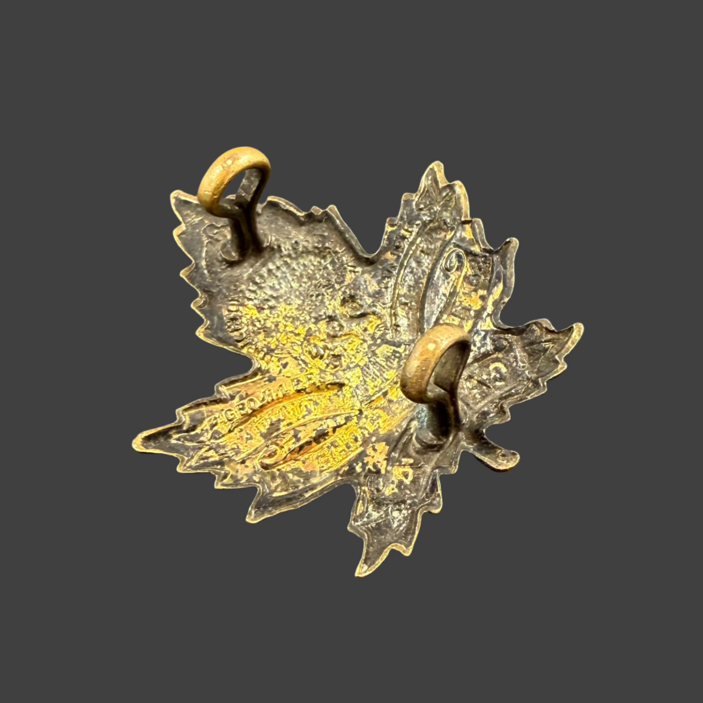 WWI - CEF Collar Badge - 229th Canadian Infantry Battalion (South Saskatchewan) - Pickled