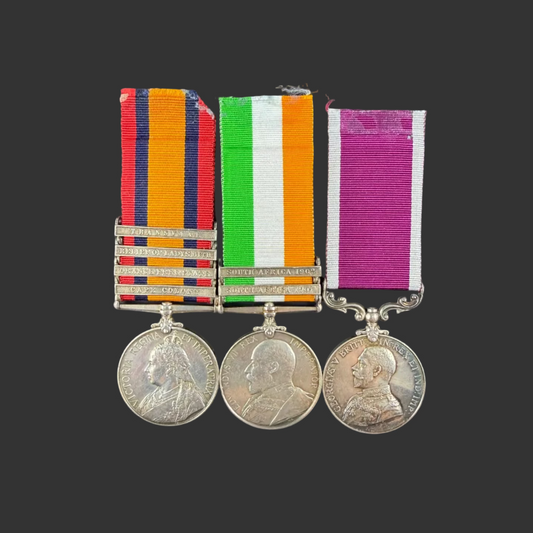 British – Victorian – South African War (Boer War) 1899-1902 Campaign and Long Service Medal Group – Royal Engineers - Holland