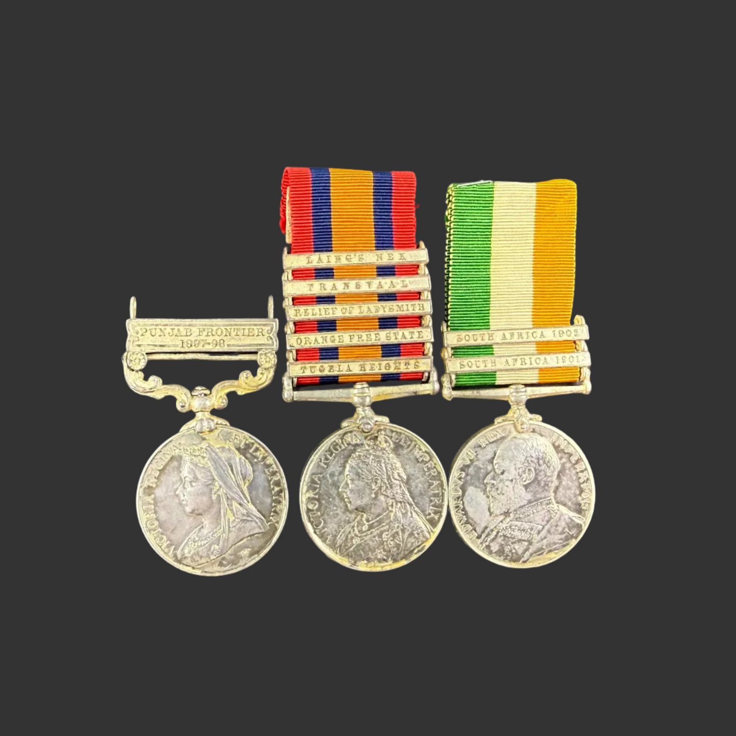 British – Victorian – India and South Africa Campaign Medal Group – Devonshire Regiment - Tucker