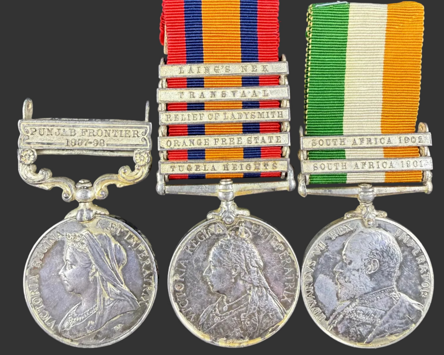 British – Victorian – India and South Africa Campaign Medal Group – Devonshire Regiment - Tucker