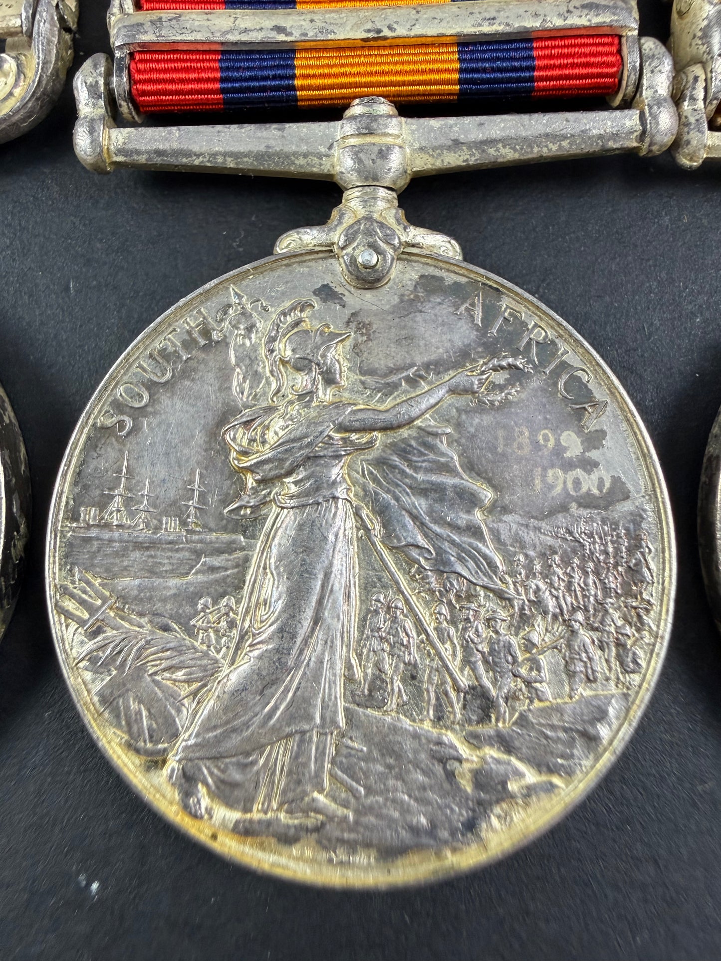 British – Victorian – India and South Africa Campaign Medal Group – Devonshire Regiment - Tucker