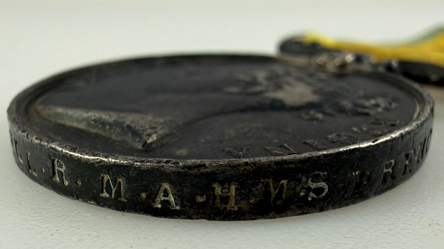 British – Victorian – Baltic Medal – Royal Marine Artillery – HMS Prince Regent - Mitchell