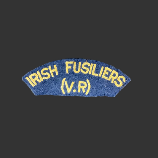 Canadian – WWII - Irish Fusiliers of Canada - Cloth Shoulder Title