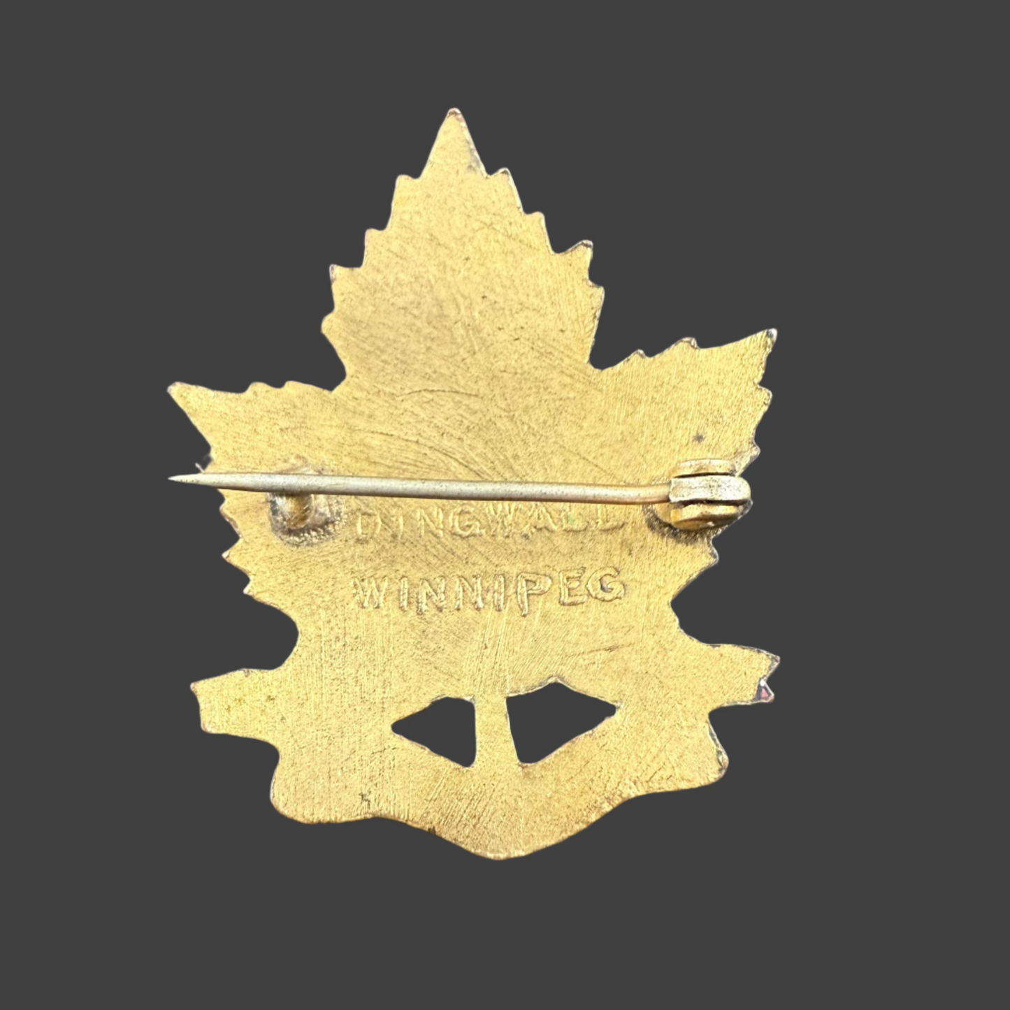 WWI - CEF Sweetheart Pin - 61st Canadian Infantry Battalion (Winnipeg)