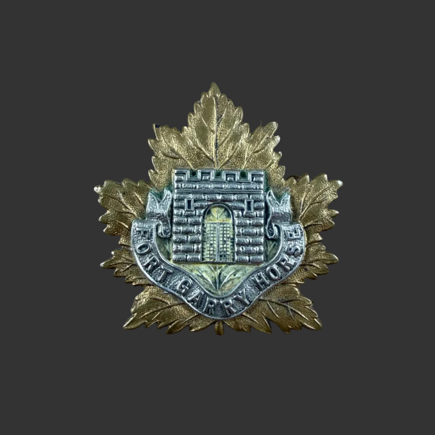 Canadian – WWI / Post-WWI – Fort Garry Horse - Cap Badge (1915-22 Pattern)