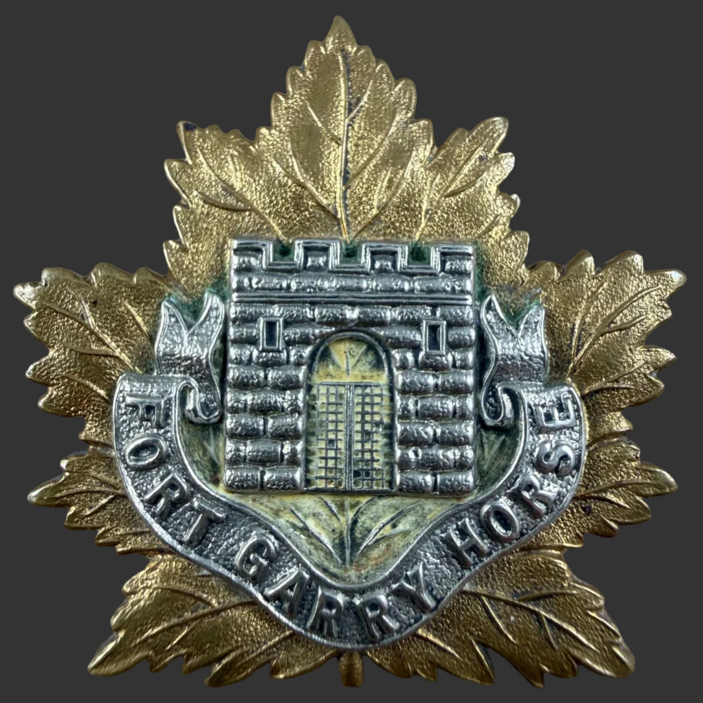 Canadian – WWI / Post-WWI – Fort Garry Horse - Cap Badge (1915-22 Pattern)