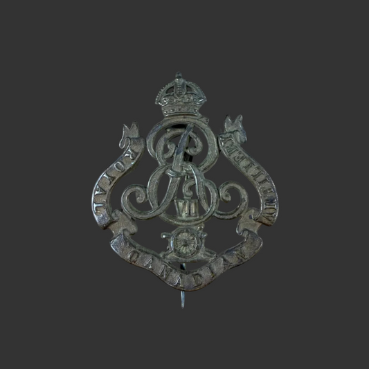 Canadian – Pre-WWI – Edward VII - Royal Canadian Artillery - Cap/Pagri Badge