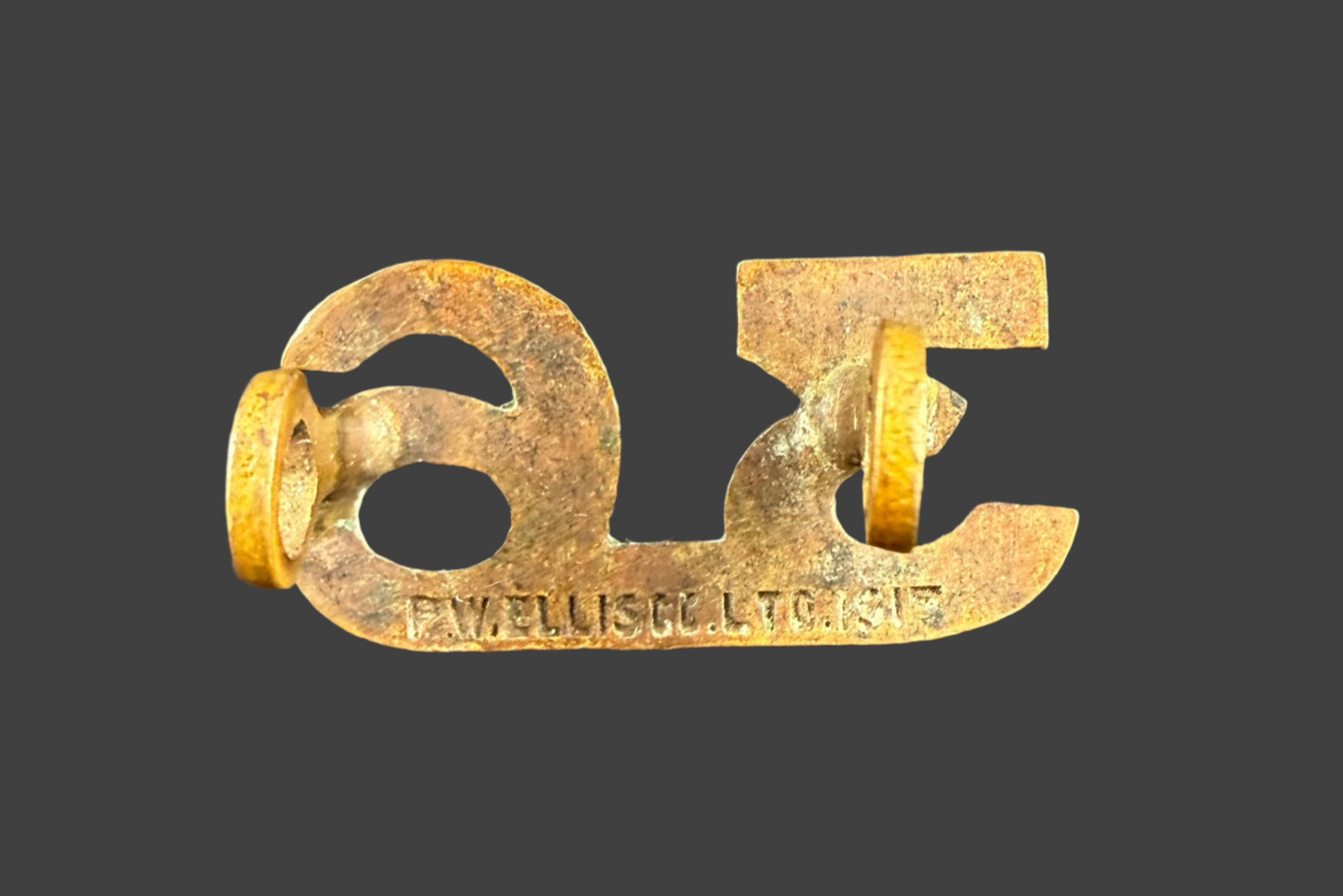 WWI - CEF Shoulder Numeral - 36th Canadian Infantry Battalion (Hamilton) - Ellis