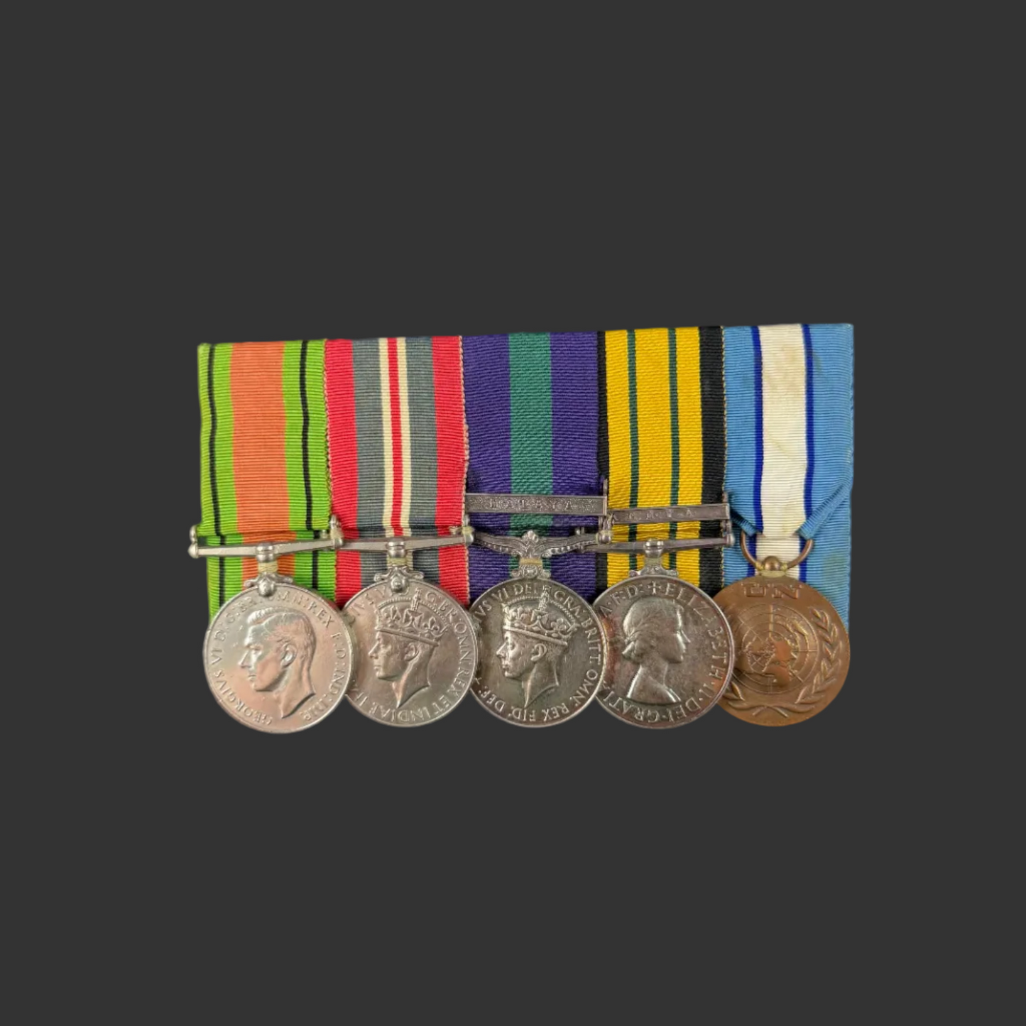 British – WWII and Post War Medal Group – Royal Inniskilling Fusiliers – McFeeters