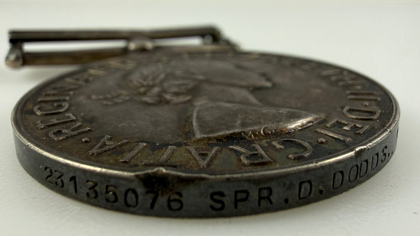 British – Post-WWII – Africa General Service Medal – Royal Engineers - Dodds