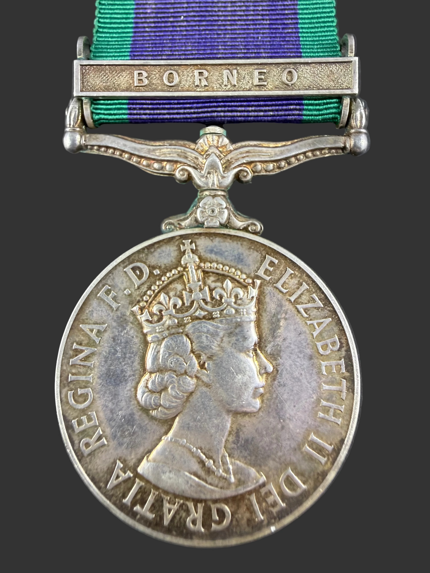 British – Campaign Service Medal 1962 – Borneo – Royal Navy – Whalley