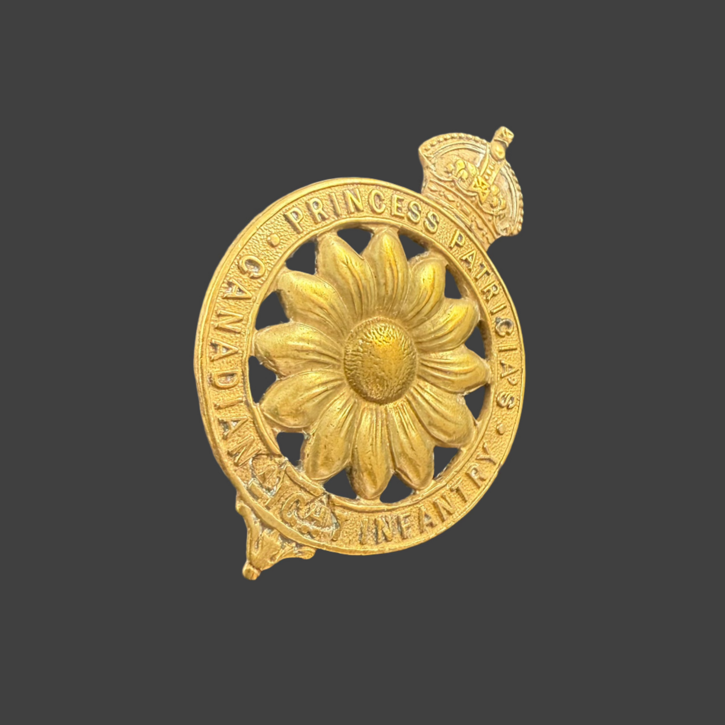 WWI - CEF Cap Badge - Princess Patricia's Canadian Light Infantry (PPCLI)