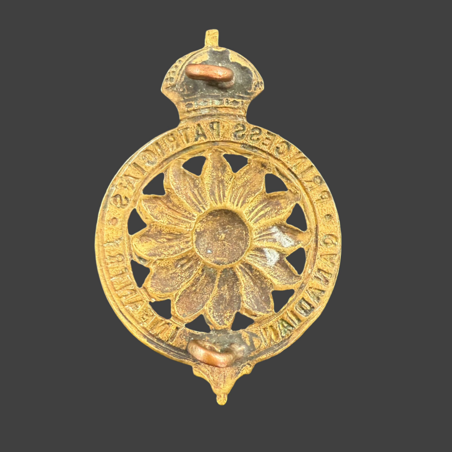 WWI - CEF Cap Badge - Princess Patricia's Canadian Light Infantry (PPCLI)