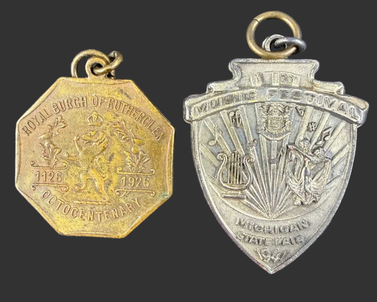 British – WWI – Medal Pair with Italian War Merit Cross – Connaught Rangers – Waiting