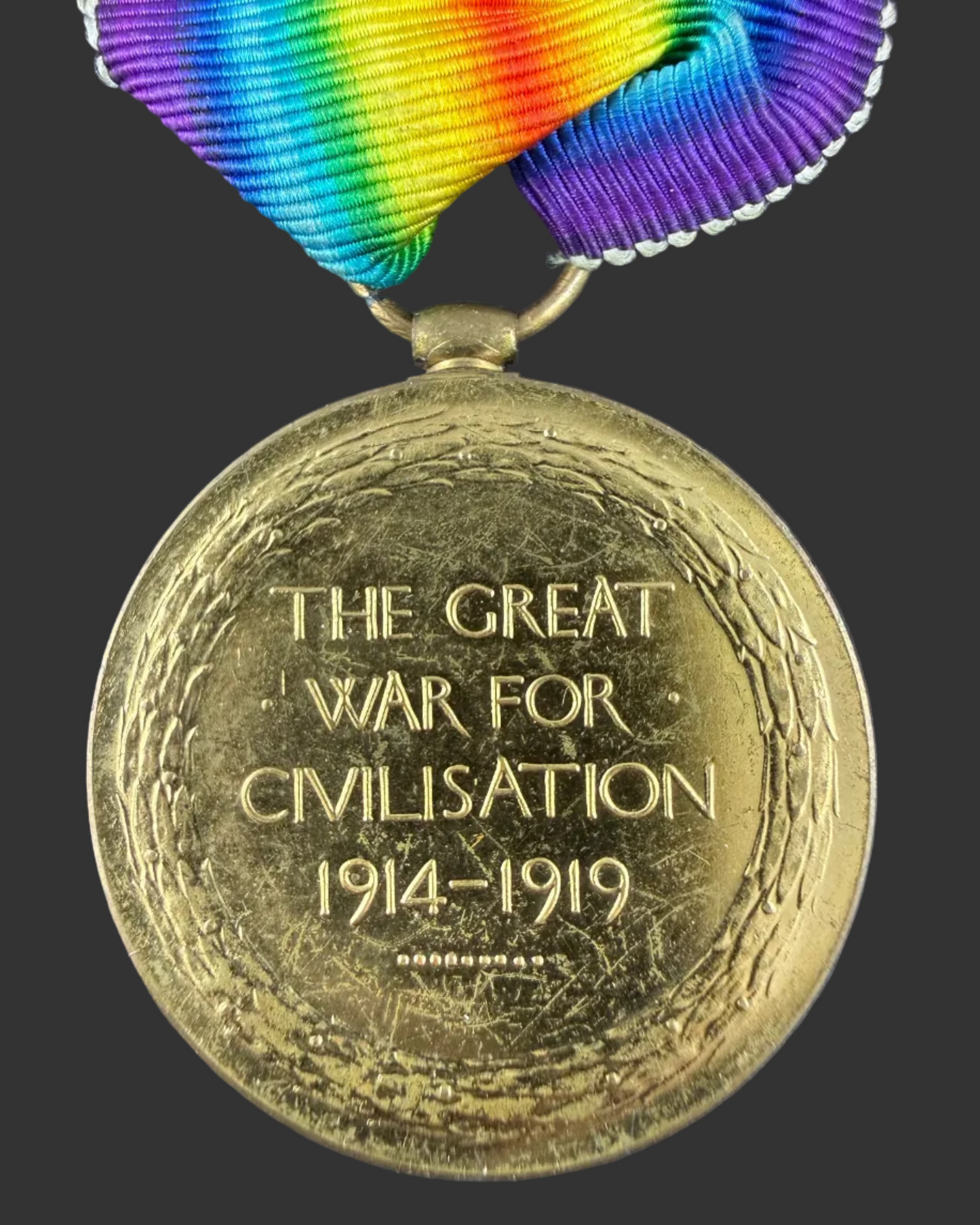 British – WWI – Victory Medal – Officer - Brown