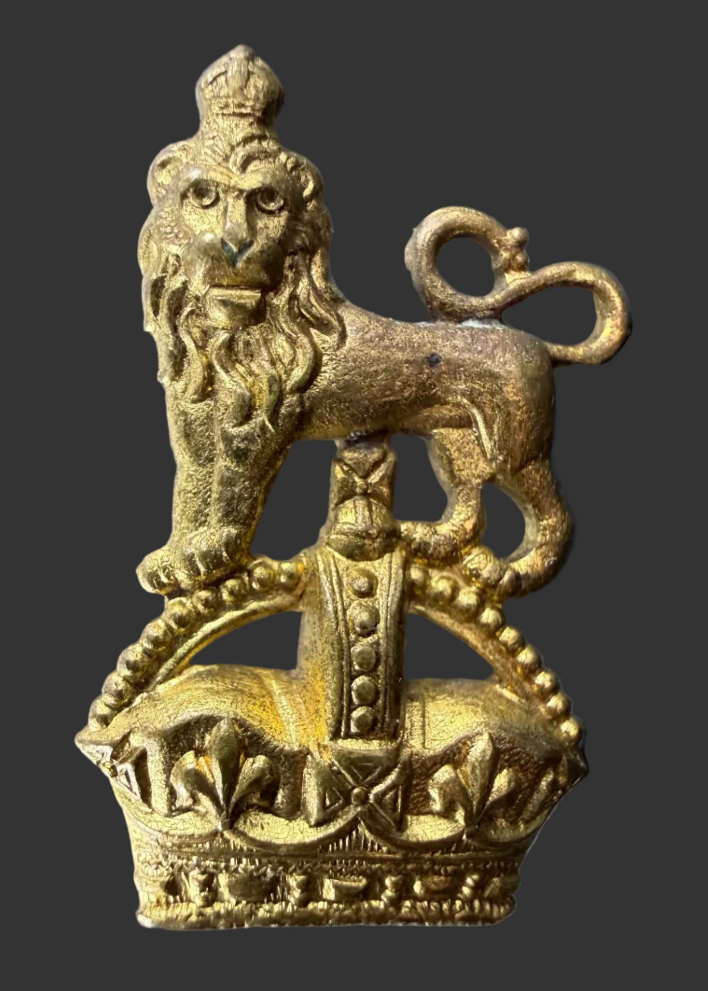 Canadian / British Commonwealth - WWII - Staff Officer Cap Badge for Colonel/Brigadier