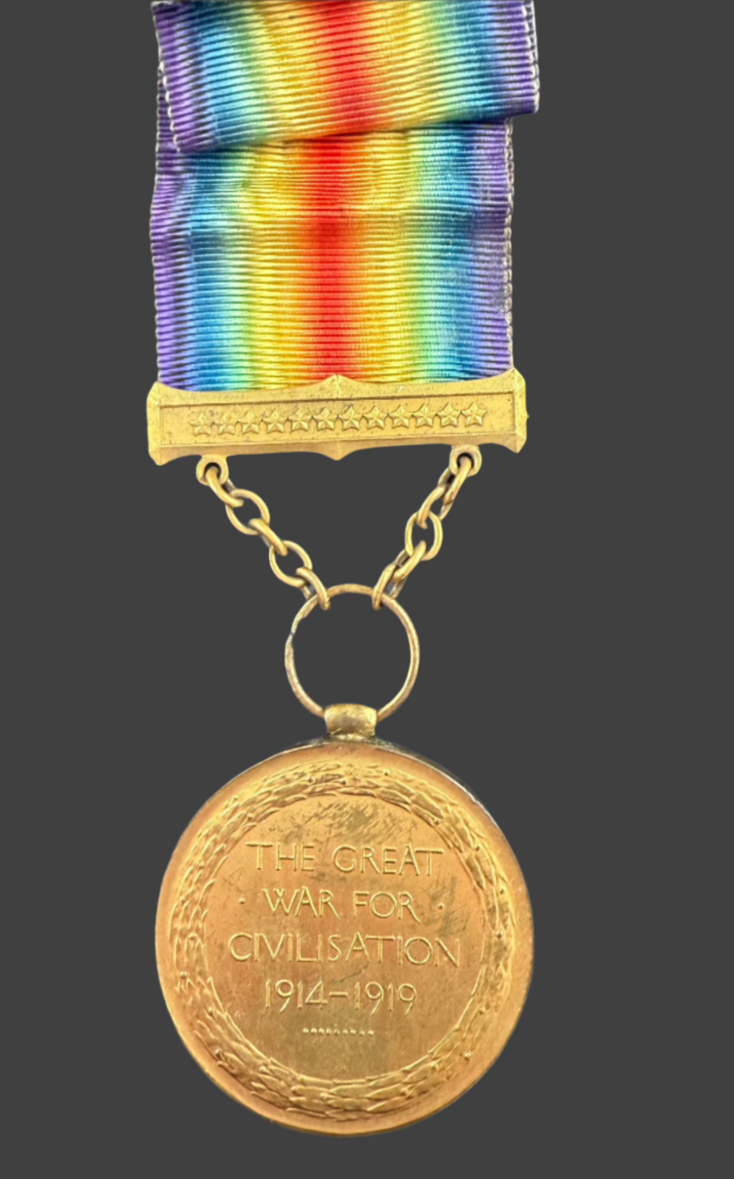 WWI Victory Medal - Canadian Siberian Expeditionary Force - Metz - US Citizen