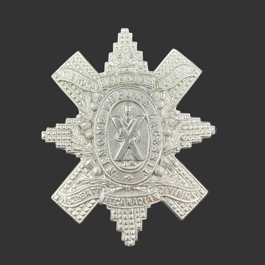 Canadian – WWI – 13th Battalion (Royal Highlanders of Canada) Canadian Infantry – Glengarry Badge