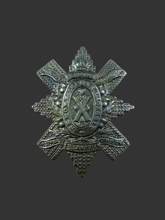 Canadian – WWI – 13th Battalion (Royal Highlanders of Canada) Canadian Infantry – Glengarry Badge