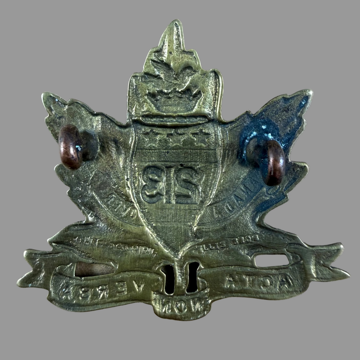 Canadian – WWI – 213th Battalion (Toronto Americans) Canadian Infantry – Cap Badge